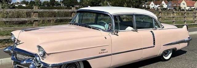 1956 Pink Cadillac Fleetwood