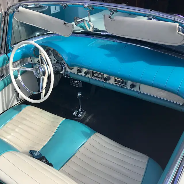 1957 Ford Thunderbird Convertible Interior