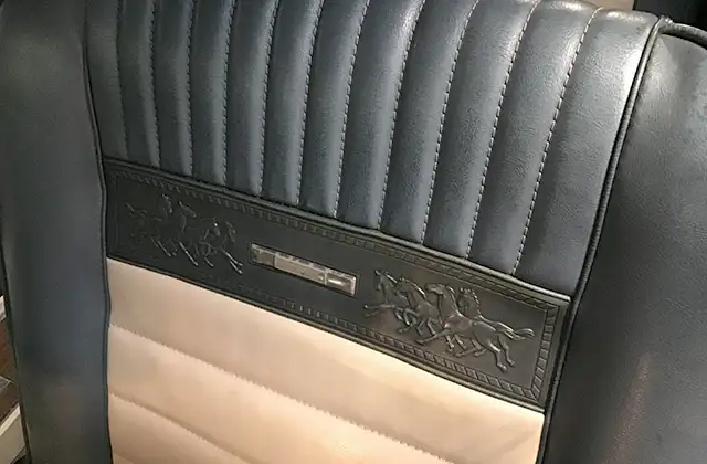 1966 Mustang coupe Interior Closeup